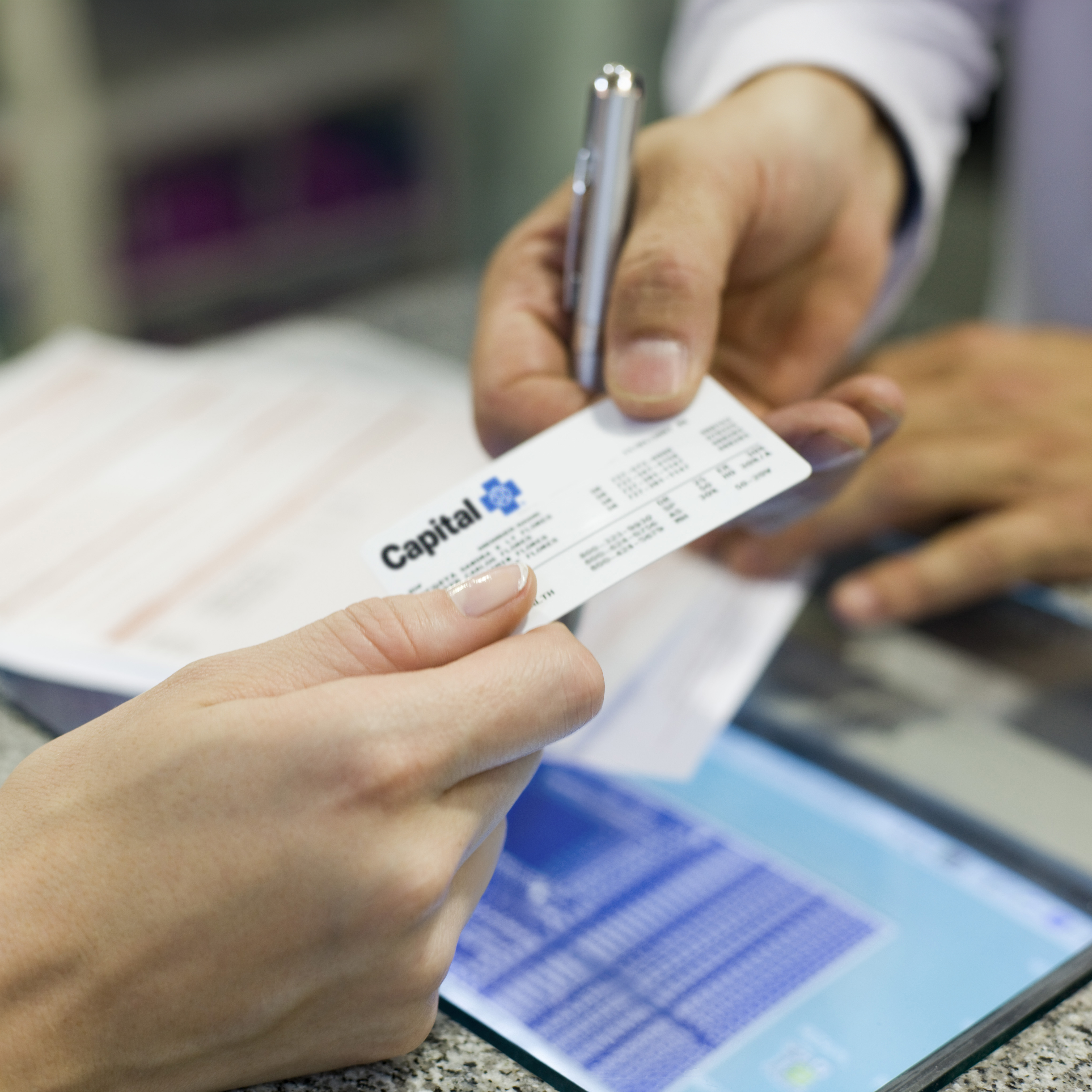 How to read your Capital Blue Cross member ID card