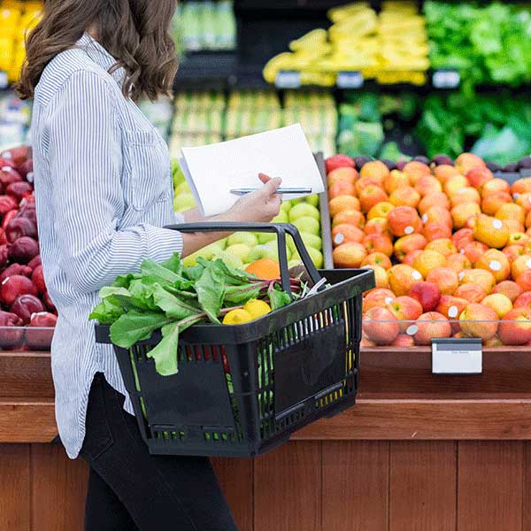 How to shop for healthy foods