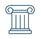 Communication and asset library icon