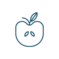 Healthy living icon