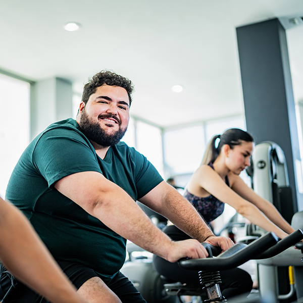 Man looking at his watch